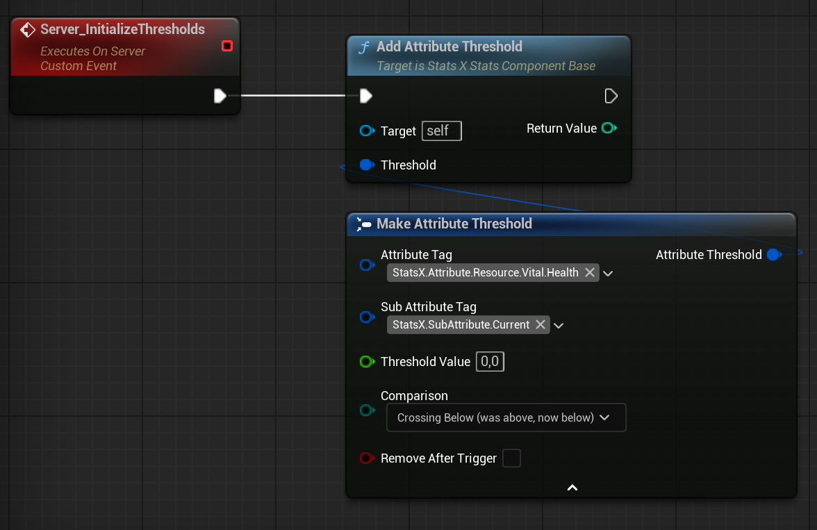 Add Attribute Threshold